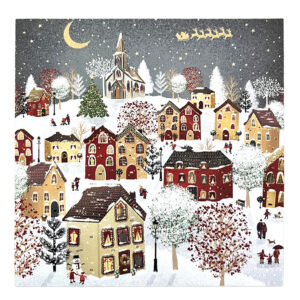 Christmas Eve Village – Pack of 10 Christmas Cards