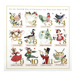 On the Twelfth Day – Pack of 10 Christmas Cards